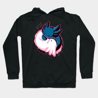 Axolotl Yin Yang Hoodie